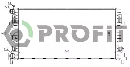 Радіатор охолодження PROFIT PR 9504A5